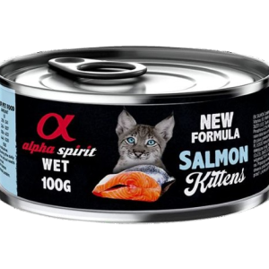 Alpha Spirit Paté de Salmón Kittens Gato