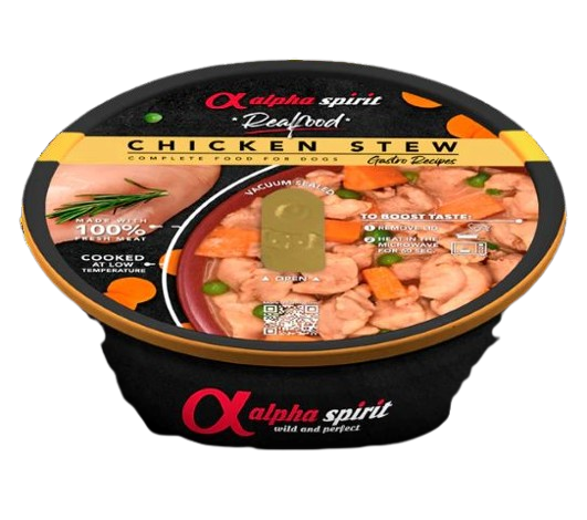 Alpha Spirit Estofado de Pollo para Perros