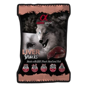 Alpha Spirit Snack de Hígado para perros