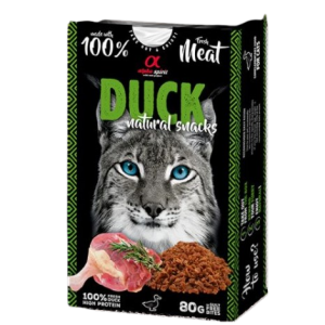 Alpha Spirit Natural Snack para Gatos - Pato