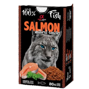 Alpha Spirit Natural Snack Gatos - Salmón