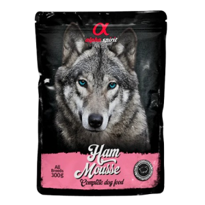 Alpha Spirit Mousse de Jamón para Perros