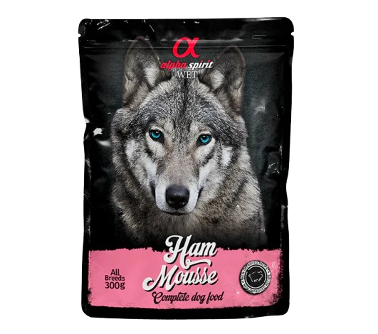 Alpha Spirit Mousse de Jamón para Perros