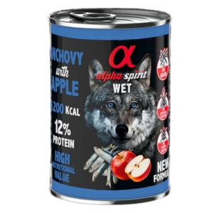 Alpha Spirit Paté de Boquerón con Manzana Roja Perros