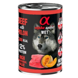 Alpha Spirit Paté de Ternera con Melón  Perros