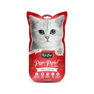 Kit Cat PurrPuree PLUS - Atun Skin & Coat