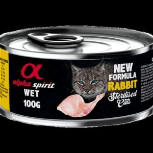 Paté de Conejo para Gatos Esterilizados