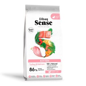 Dibaq Sense Grain Free ( Kitten ) Pavo & Salmon