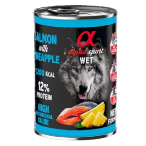 Alpha Spirit Paté de Salmón con Piña Perros