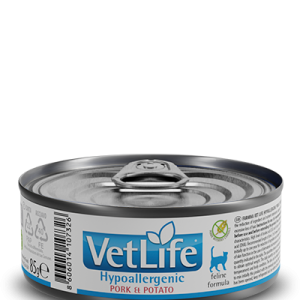 Farmina Vetlife Hypoallergenic Pork & Potato Gato Adulto