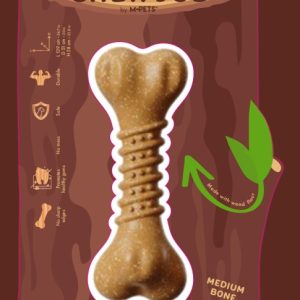 M-Pets CHEWOOD Juguete Perro Hueso