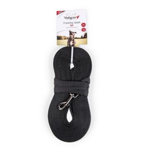 Vadigram Correa nylon plana negro 15 mts