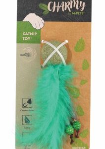 M-Pets Charmy Bugbear Green Juguete gatos