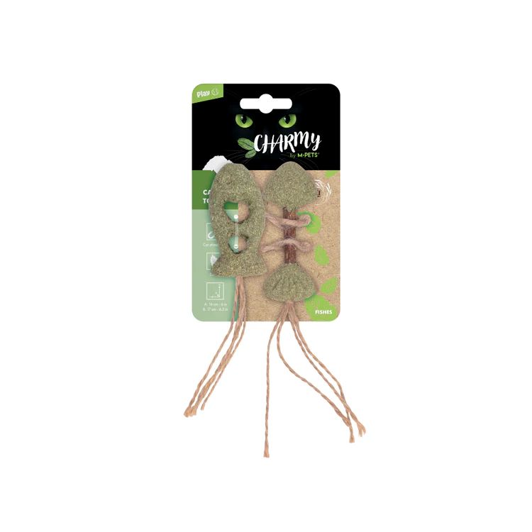 M-Pets Charmy Fish Juguete gatos