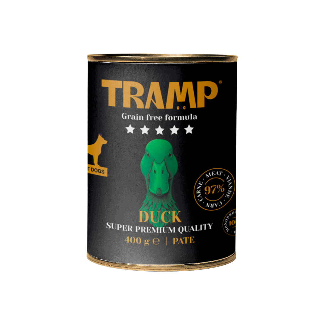 Tramp Lata Monoproteica Grain Free Pato Perro Adulto