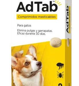 AdTab Comprimidos Masticables Antiparasitarios Perros de 5,5 / 11 kg