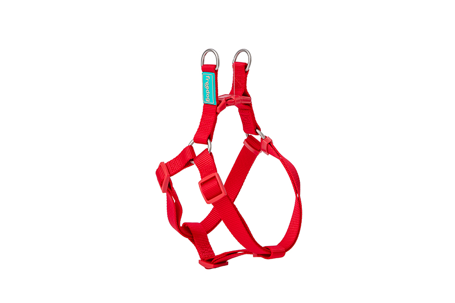 Freedog Arnés Nylon Basic Tipo A Rojo Perro