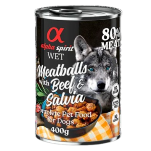 Alpha Spirit Albóndigas de Ternera y Salvia Perros