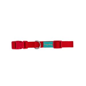 Freedog Collar Nylon Basic Rojo Perro