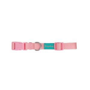 Freedog Collar Nylon Basic Rosa Perro
