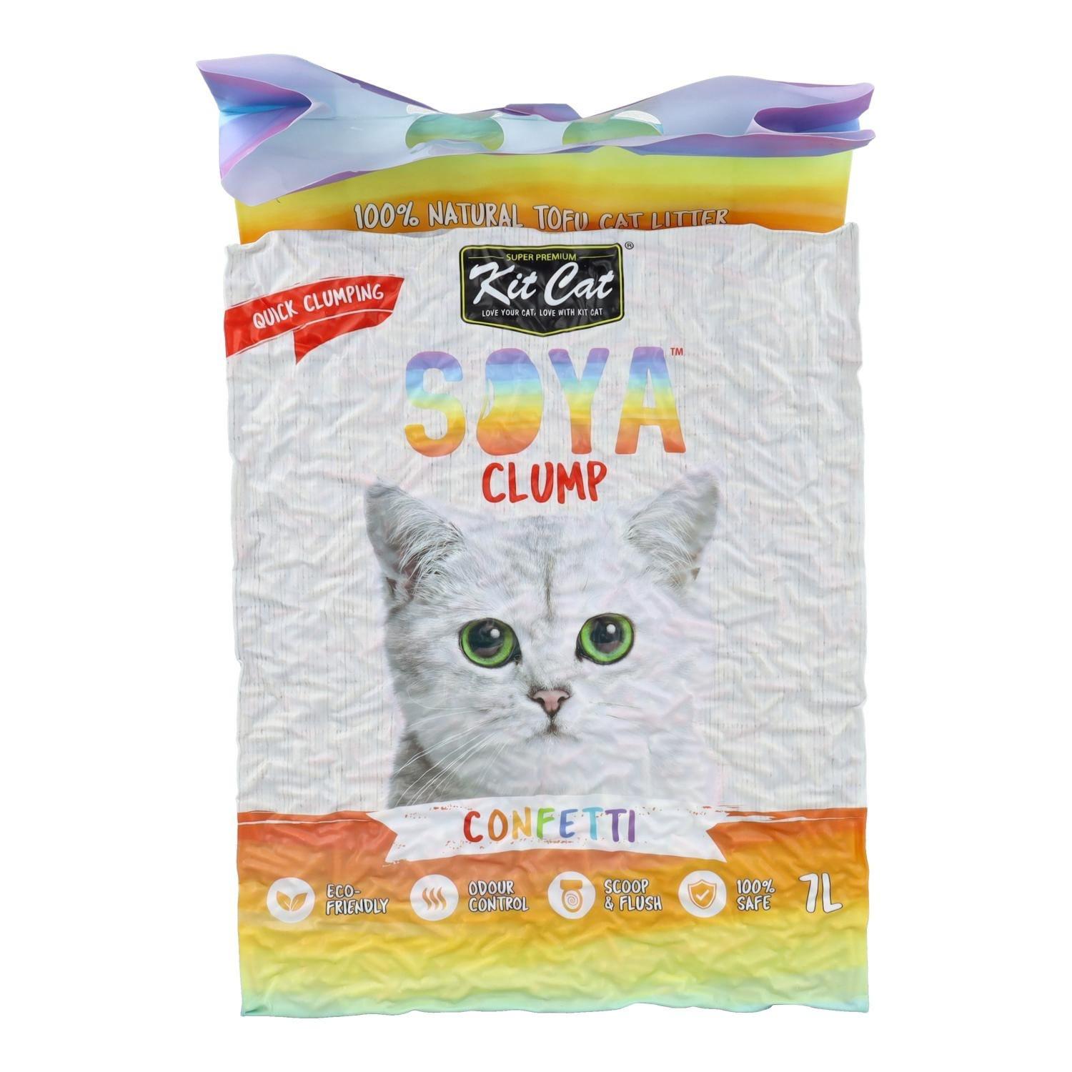 Kit Cat Arena Eco SoyaClump - Confetti