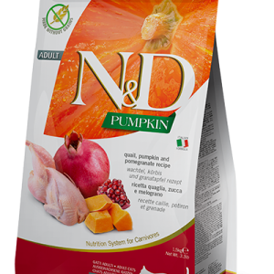 Farmina N&D Codorniz, Calabaza & Granada Gato Adulto