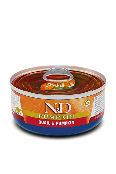 Farmina N&D Codorniz & Calabaza Pumpkin Gato Adulto