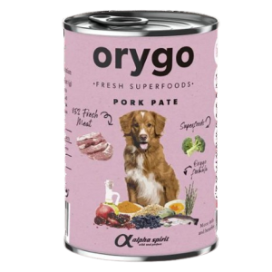 Orygo Paté de Cerdo con Brócoli  Perros