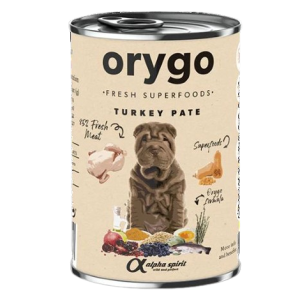 Orygo Paté de Pavo Con Calabaza Perros