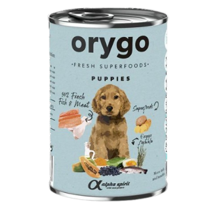 Orygo Paté de Salmón con Boniato Puppies