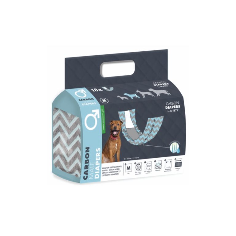 M-Pets Pañales carbón activo Macho - Imagen 3