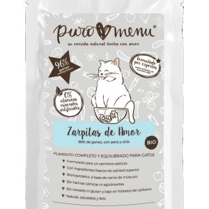 Puro Menú Zarpitas de amor BIO (Ganso) Gato  Adulto
