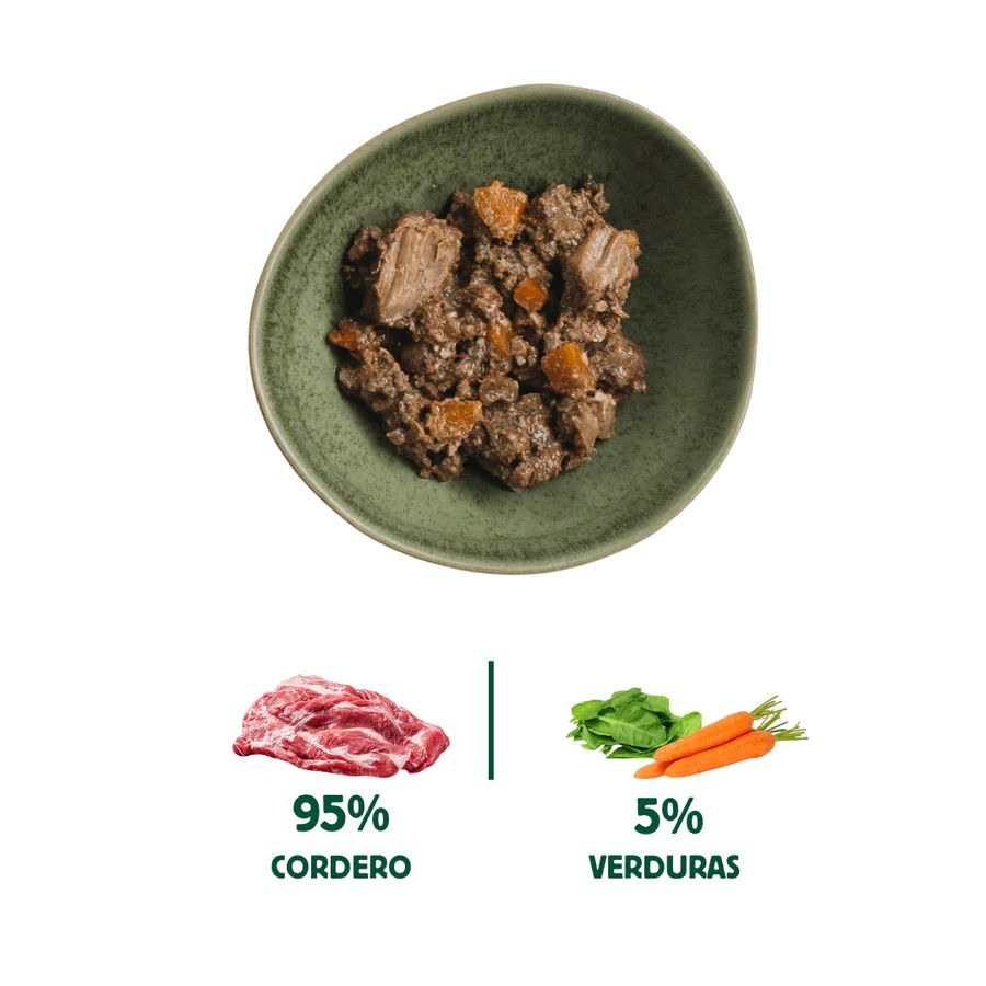 Wild Balance Lata de Cordero para perros Filosofía BARF - Imagen 3