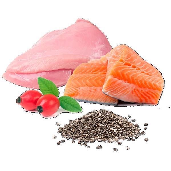 Puro Menú Michi Mimos BIO (Pavo y Salmón) Gato - Imagen 3