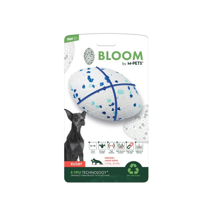 M-Pets BLOOM Rugby Blue & White