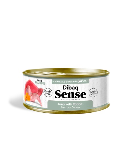Dibaq Sense Atún con Conejo Gato