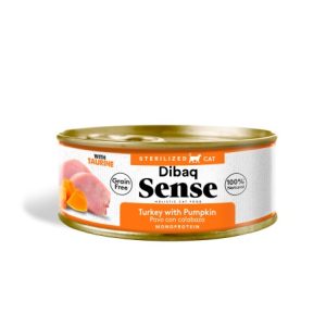Dibaq Sense Cat Esterilizado Pavo con Calabaza Gato