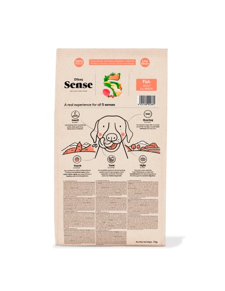 Dibaq Sense Low Grain Pescado Perro Adulto - Imagen 2