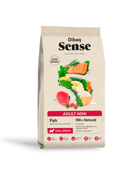 Dibaq Sense Low Grain Pescado Adulto Mini