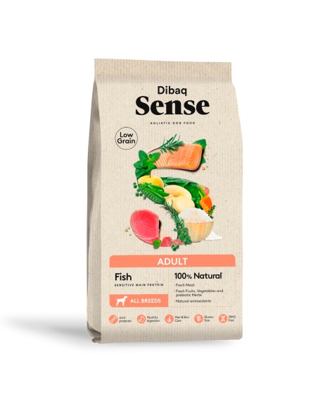Dibaq Sense Low Grain Pescado Perro Adulto