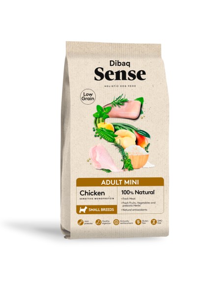 Dibaq Sense Low Grain Pollo Adulto Mini