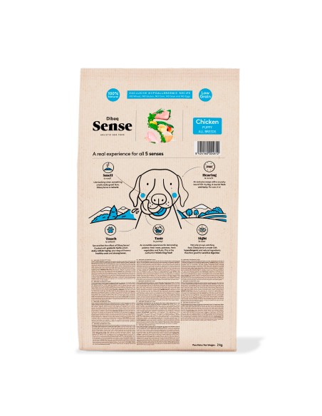 Dibaq Sense Low Grain Pollo Perro Cachorro - Imagen 2