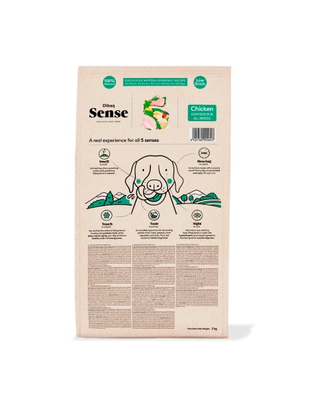 Dibaq Sense Low Grain Pollo Light Perro Senior - Imagen 2