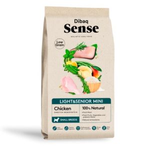 Dibaq Sense Low Grain Pollo Light o Senior Mini