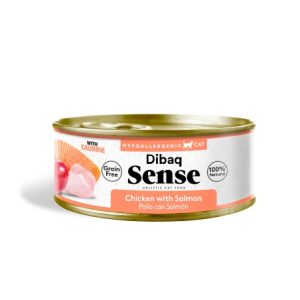 Dibaq Sense Pollo con Salmón Gato