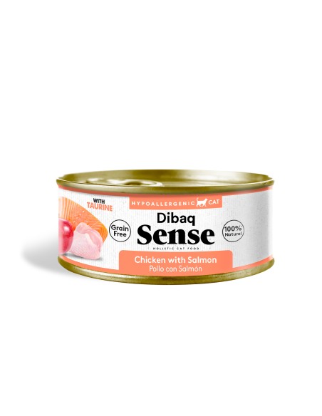 Dibaq Sense Pollo con Salmón Gato
