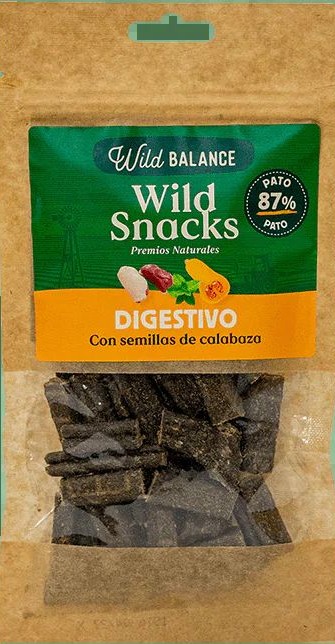 Wild Snacks Digestivos de Pato Perro