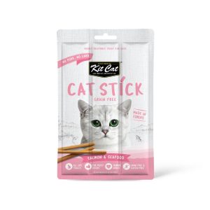 Kit Cat Stick Salmon & Seafood Gato