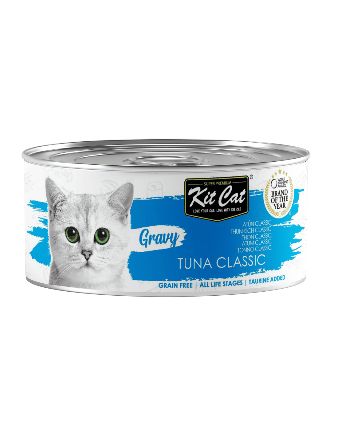 Kit Cat Gravy - Atún Classic Gato Adulto
