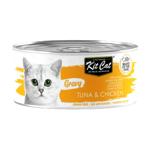 Kit Cat Gravy Atún & Pollo Gato Adulto